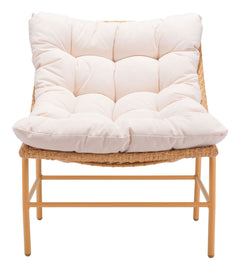Zuo Modern Merilyn Accent Chair Beige & Natural 703972