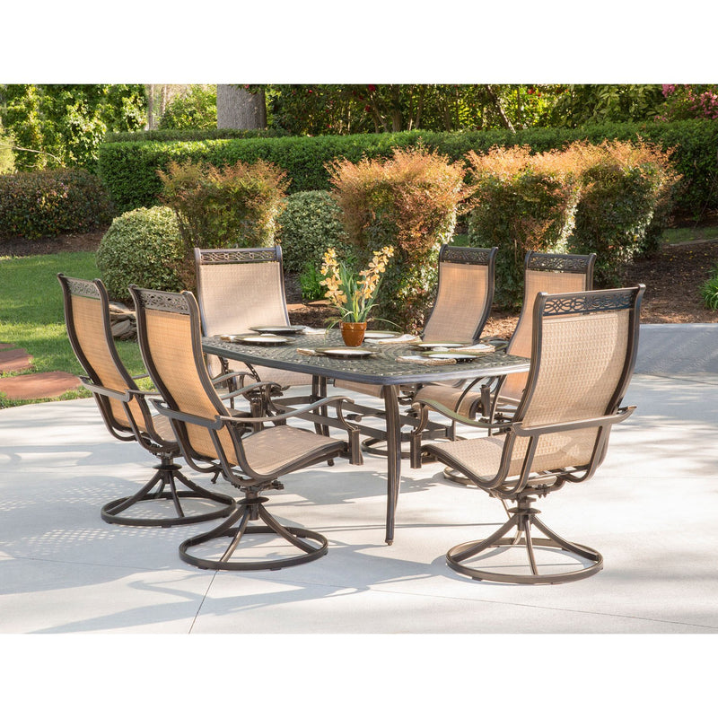 Hanover 7-Piece Dining Set from Hanover's Manor Collection MANDN7PCSW-6